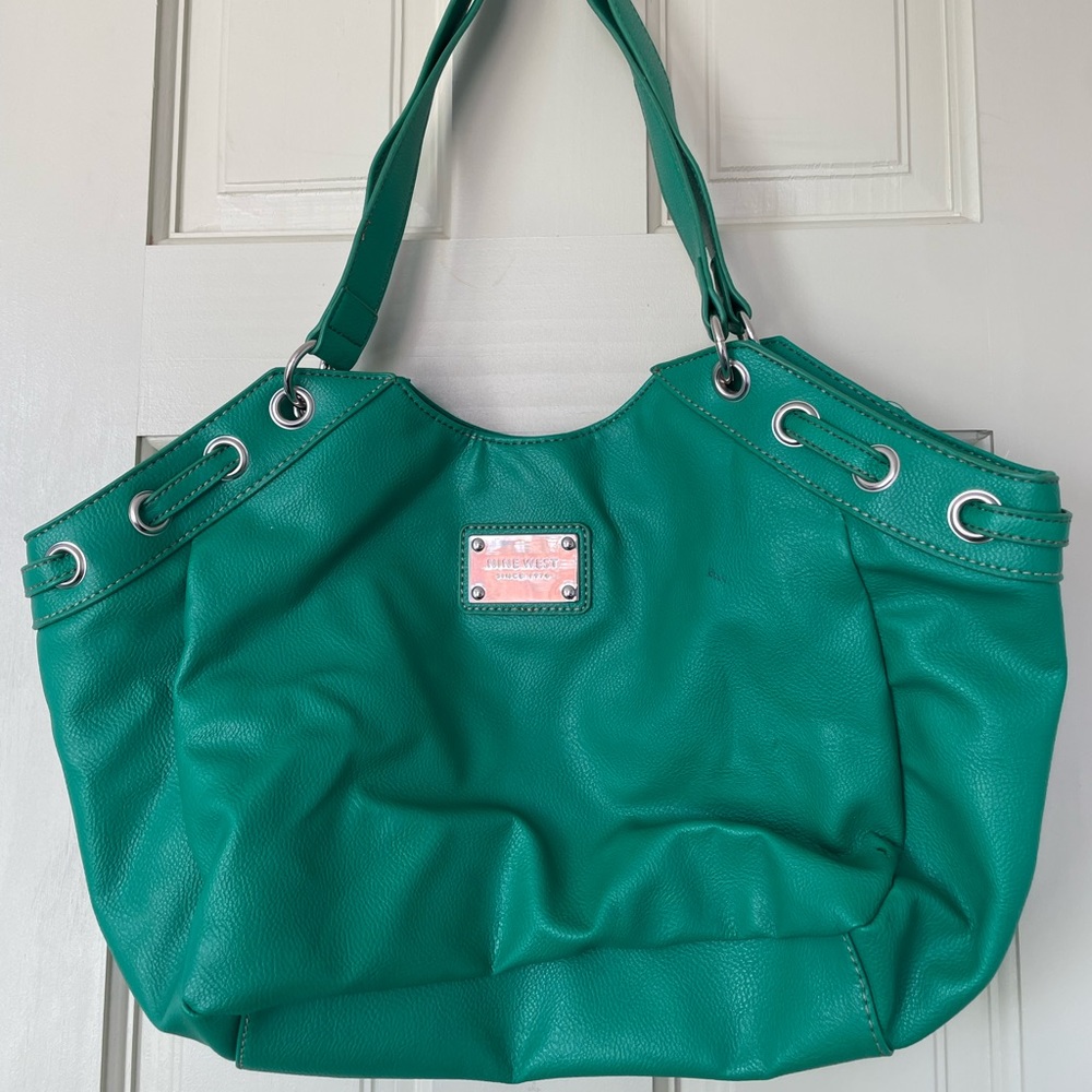 Nine West leather Y2K bag